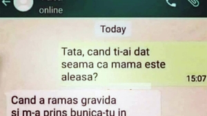 BANC | "Tată, când ți-ai dat seama că mama e aleasa?"