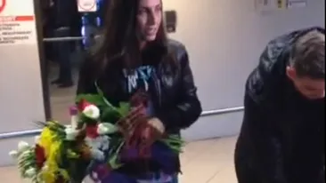 VIDEO / Exatlon. Cum a fost primită la aeroport Anca: ”Are mulți dușmani acolo, că e tare de gură!”