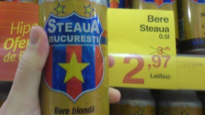 Surpriza cu care Becali vrea ca suporterii sa-l iubeasca! Le da vin si bere marca Steaua la iesirea de pe stadion - Vezi cum arata si cat costa alcoolul de Ghencea