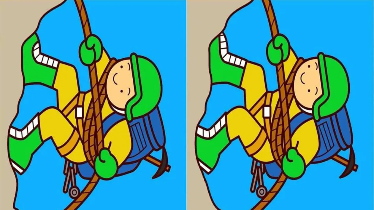 Test de logică | Aceste 2 poze par identice, dar nu sunt. Găsiți cele 3 diferențe în 15 secunde!