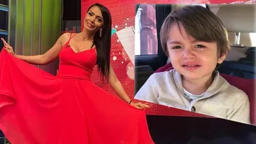 Dupa ce a părăsit emisiunea, Andreea Mantea a făcut publice imagini cu fiul ei plângând în hohote. Ce s-a întâmplat cu David