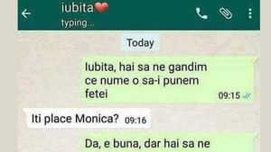 BANCUL ZILEI | "Iubita, hai să ne gândim ce nume îi punem fetei!"