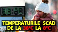 Temperaturile scad la 8°C în aceste orașe din România, pe final de iunie 2025. Meteorologii Accuweather anunță o schimbare bruscă a vremii