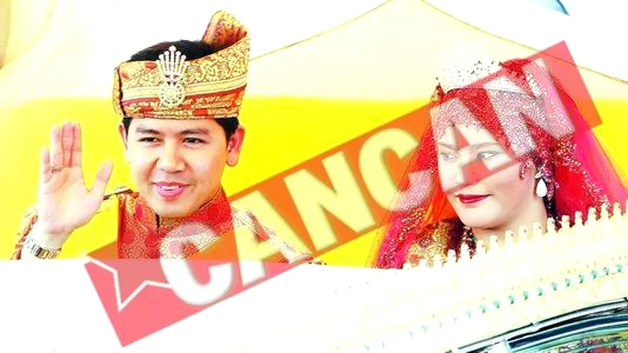 Nunta ca-n povesti, in Brunei