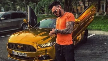 Câți bani a scos Rafaelo din buzunar pentru a-și face mașina ”de aur”: ”Am cumpărat-o pe cea mai scumpă”