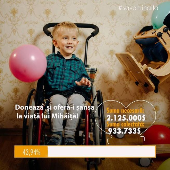 Bianca Drăgușanu, în misiunea de salvare a lui Mihăiță Reaboi care se luptă cu o boală nemiloasă. Adelina Pestrițu și Alina Ceușan se numără printre vedetele care au făcut donații pentru el