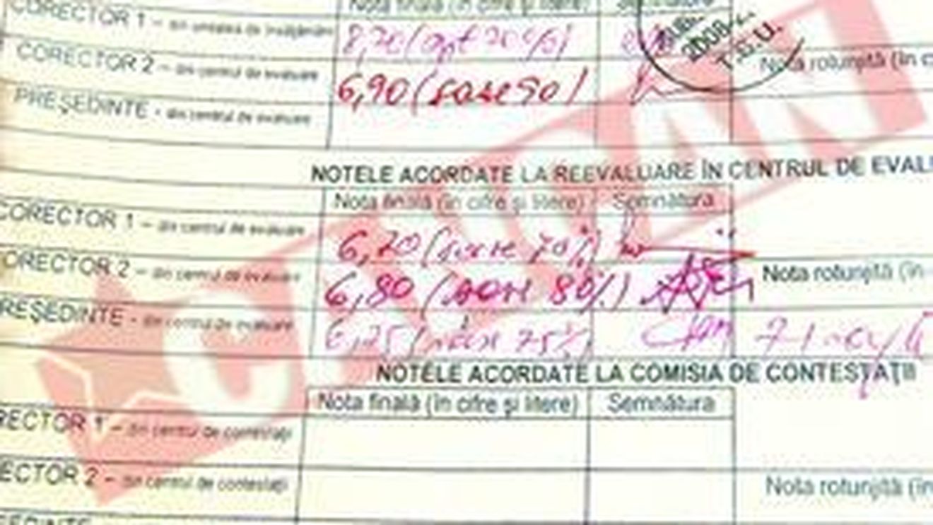 S-a sinucis pentru ca a luat 7 la teza