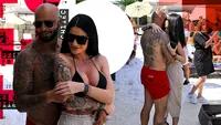 Cum a combinat Giani Kiriță o brunetă tatuată la un party cu spumă, la piscină