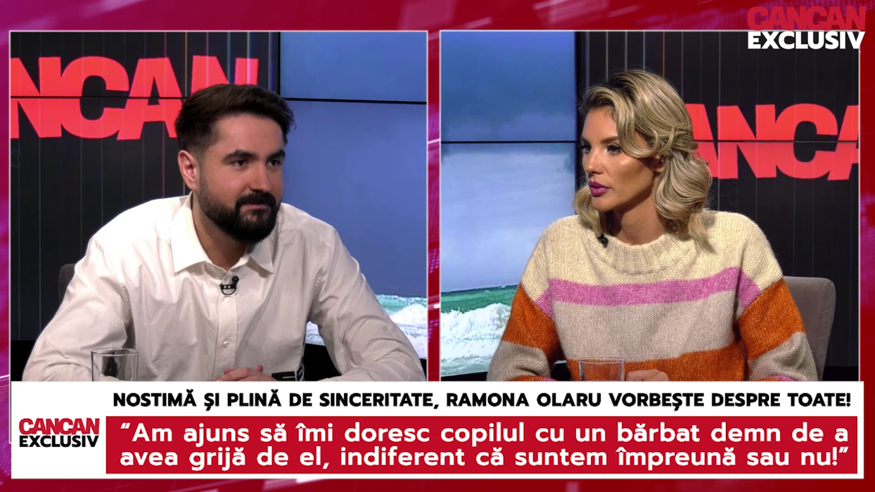 Ramona Olaru: "Acum am ajuns să îmi doresc copilul cu un bărbat demn de a avea grijă de el, indiferent că noi suntem împreună sau nu!" (Foto: captură video)