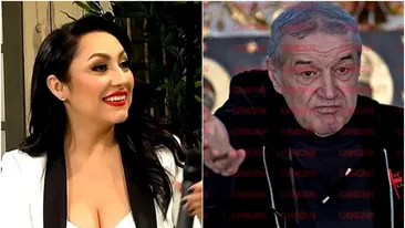 Andra Măruță a rămas cu un dinte spart din cauza lui Gigi Becali! Gestul pe care afaceristul l-a făcut de față cu dansatoarele ei