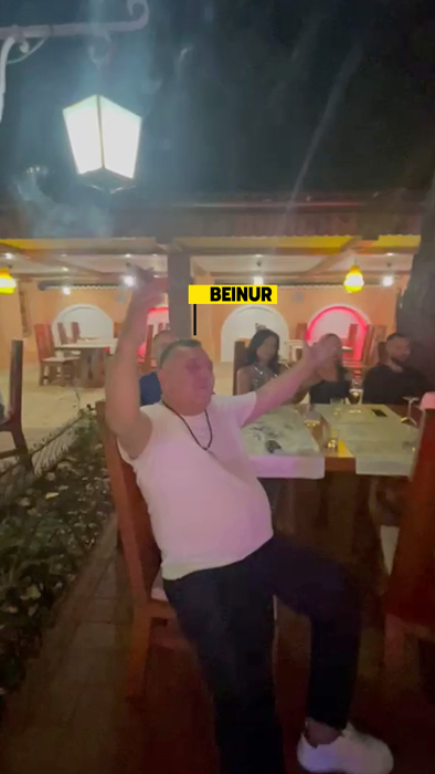Nuredin Beinur a petrecut, în familie, alături de fata lui, Miruna (Foto: CANCAN.RO)