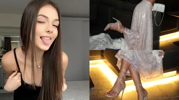 Andreea Bostănică nu se uită la bani! Câte sute de euro a dat pe sandalele ei sclipitoare
