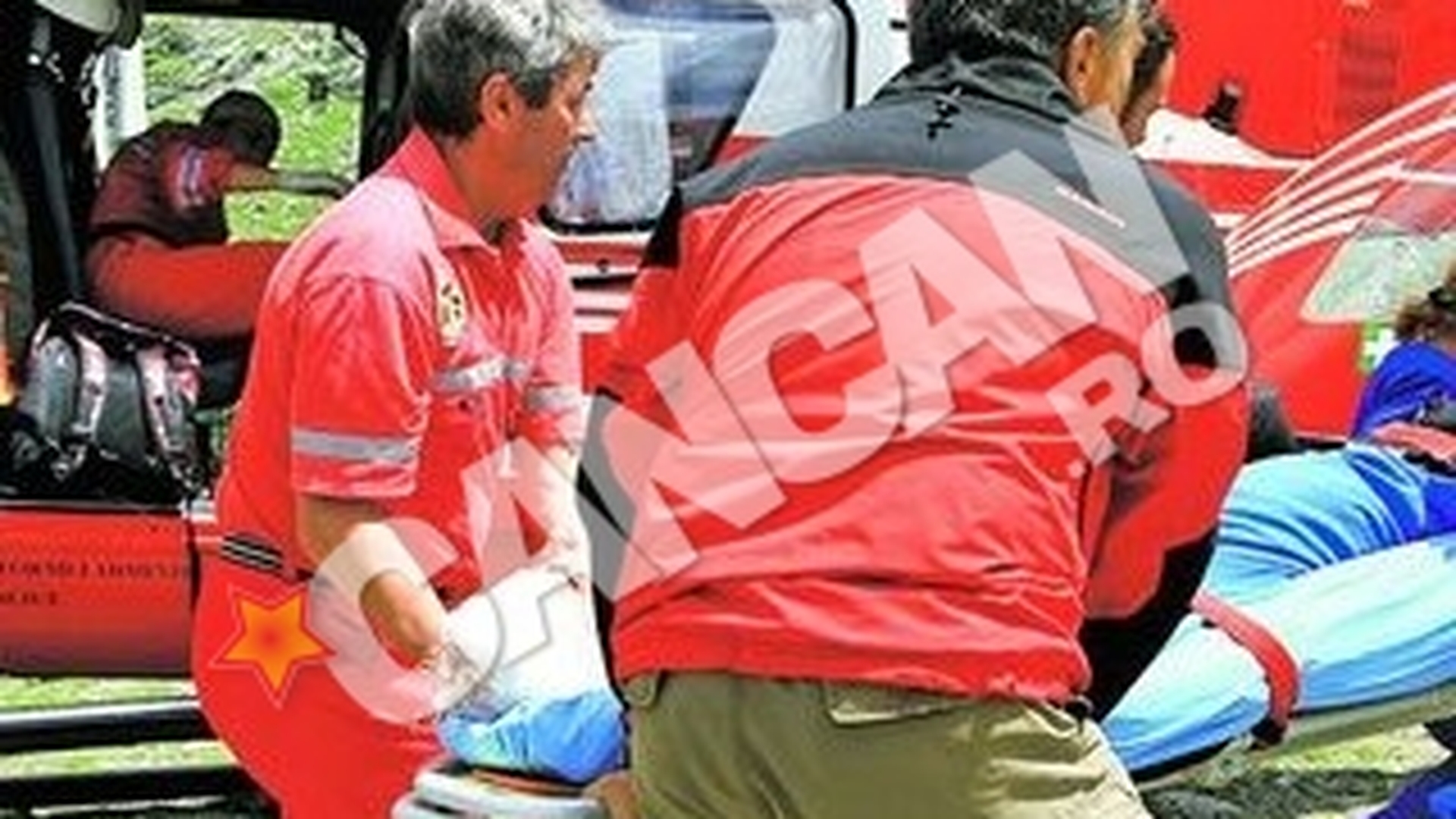 Turista accidentata pe munte