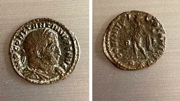 De necrezut! Câți lei cere un român pe această monedă a Imperiului Roman din anul 314-315 e.n.