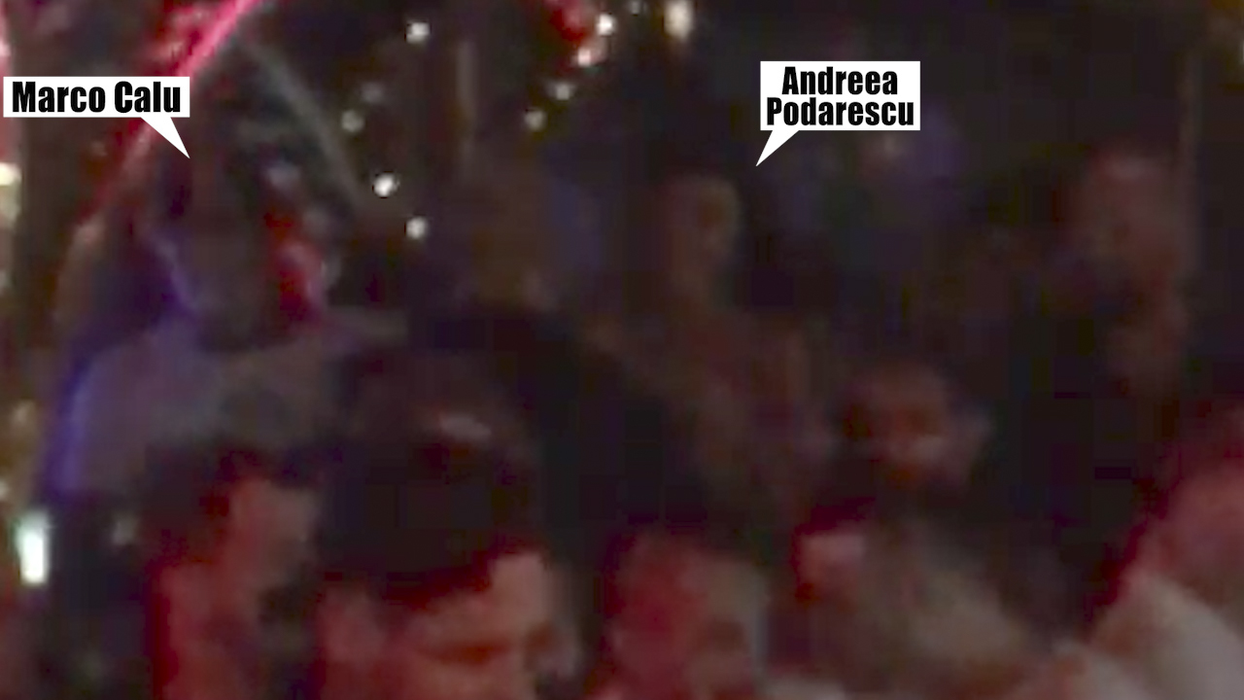 Marco Calu și Andrea Podărescu au petrecut la NUBA