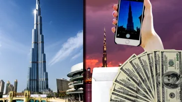 Tu știai asta? Cât costă să îți proiectezi o fotografie pe Burj Khalifa. De banii ăștia îți cumperi apartament