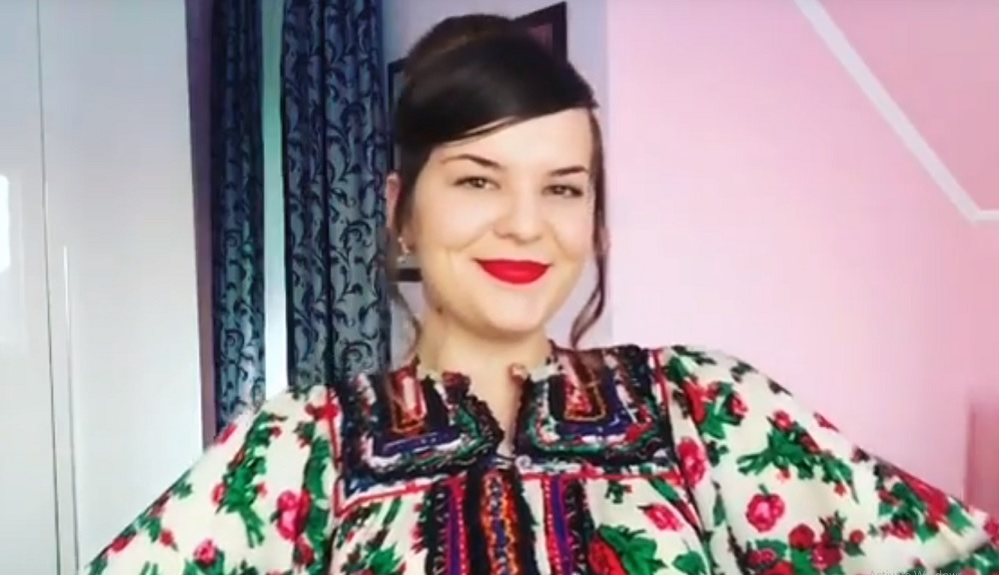 Alina este vestită în Țara Oașului pentru țipuriturile ei