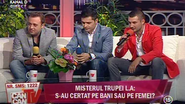 VIDEO Baietii de la L.A. s-au reunit in platoul CANCAN TV! Vezi care a fost motivul pentru care au decis sa nu mai cante impreuna