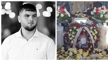 Primele imagini de la înmormântarea lui Vlăduț din Satu Mare! Durere fără margini