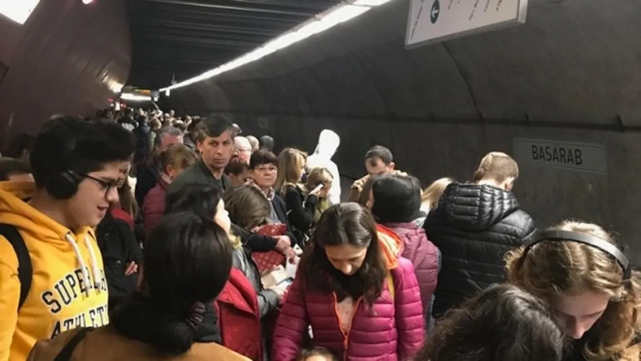 Haos la metrou, în Capitală! Care sunt magistralele unde nu circulă trenurile