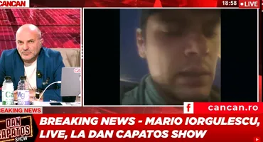 Mario Iorgulescu, dezvăluiri uluitoare în direct la Dan Capatos Show: ”Eu sunt nebun! Nu sunt apt de pușcărie”