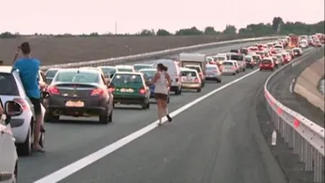 Autostrada Soarelui, blocată! Ce li se recomandă șoferilor