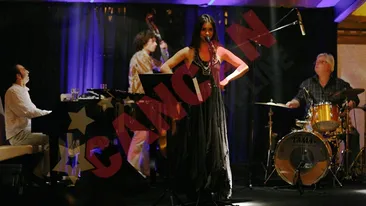 Aylin Cadar a cantat jazz pe scena Palatului Ghika!