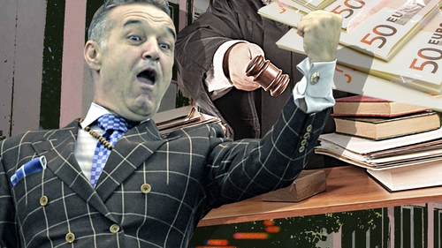 Judecătorii i-au ”dat” 320.000 € lui Gigi Becali!