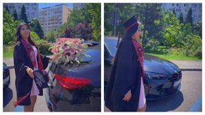 Bucurie mare în familia lui Sile Cămătaru! Fiica lui cea mică a terminat facultatea