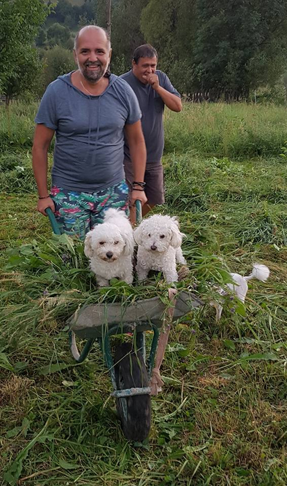 Daniel Iordăchioaie după ce a câştigat lupta cu cancerul