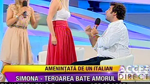 VIDEO Pamela de Romania s-a luat la bataie in direct cu fostul iubit italian!