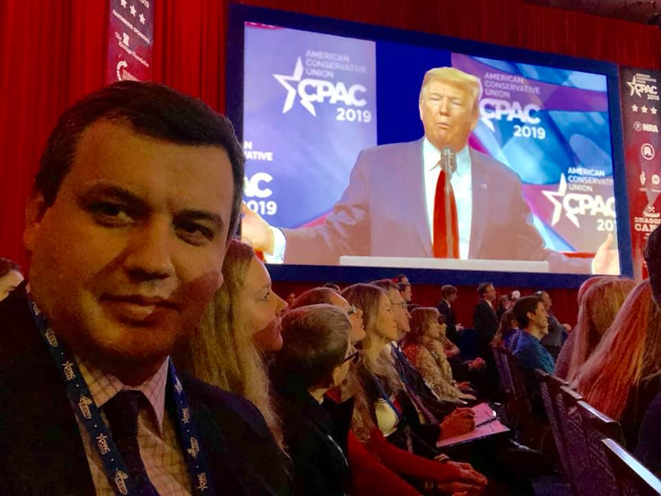 George Tomac l-a întâlnit pe președintele Donald Trump