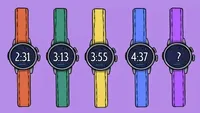 Test de inteligență | Dacă primele 4 ceasuri arată 2:31, 3:13, 3:55 și 4:37, ce oră indică al cincilea ceas?