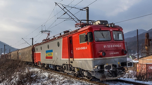 Un tren cu azotat de amoniu a deraiat în judetul Harghita
