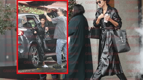 Ghenea-i Ghenea! Chiar și cu bigudiuri și-n papuci. După un weekend fierbinte pe cameră la Athenee Palace, diva a ieșit în sfârșit prin oraș
