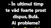 BANC | Ce probleme are Bulă, de fapt