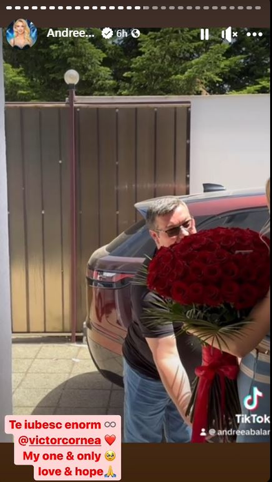 Andreea Bălan a împlinit 40 de ani! Cum a surprins-o Victor Cornea de ziua ei, de la distanță. FOTO
