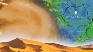 Un nor de praf saharian va ajunge deasupra României în cursul zilei de vineri