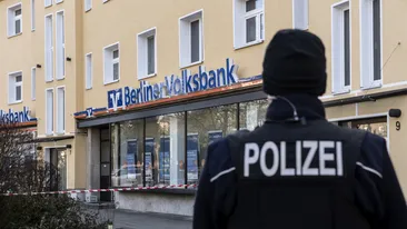 Câţiva hoţi au intrat cu mitraliere într-o bancă din Germania, după care au dispărut c-un milion de euro! Iată ce metodă incredibilă au pus în practică