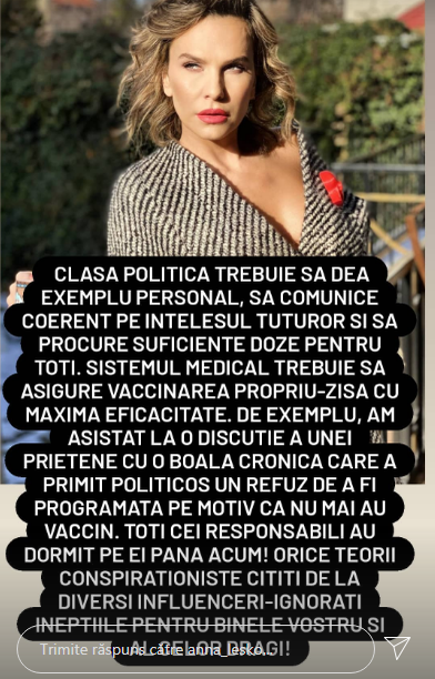 Anna Lesko, apel disperat: ”Dacă aș avea vaccinul aici, pe masă, l-aș face!” Ce s-a întâmplat cu mama ei