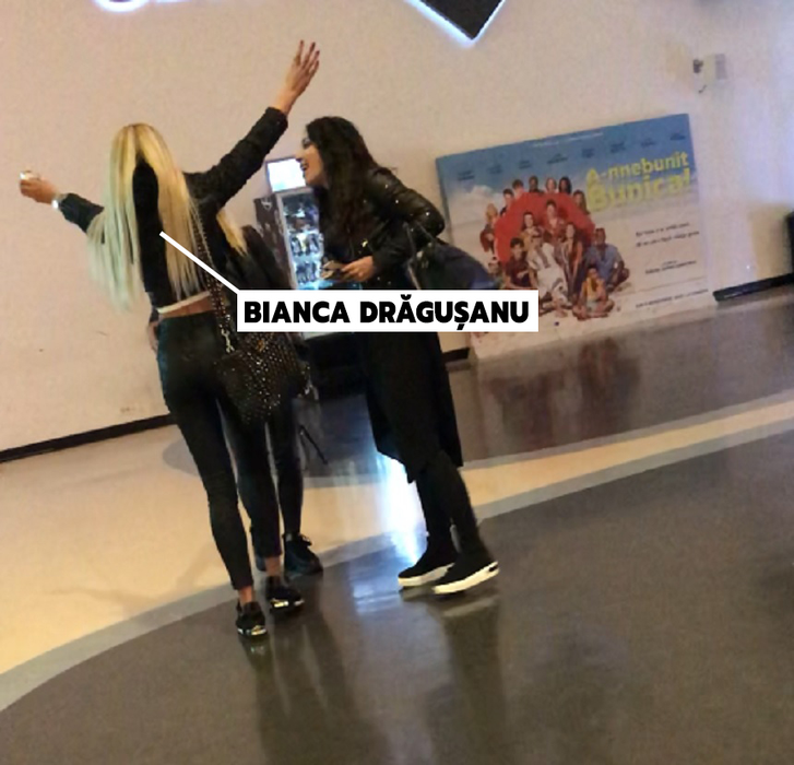 Bianca, extrem de fericită când și-a văzut prietenele