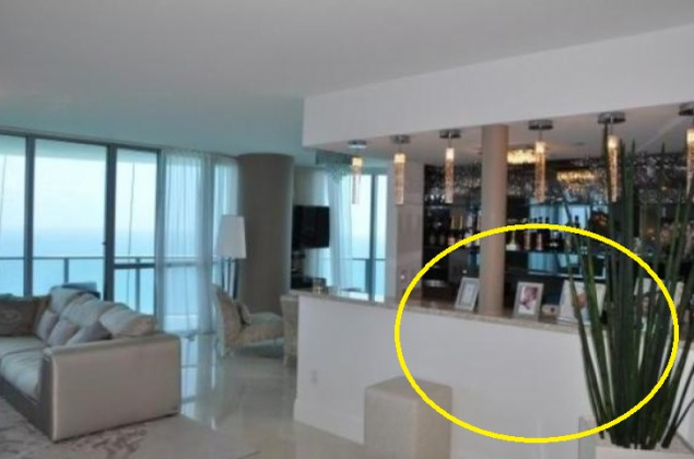 Casa de la Miami în care locuieşte Alina Borcea. sursă foto: wowbiz.ro