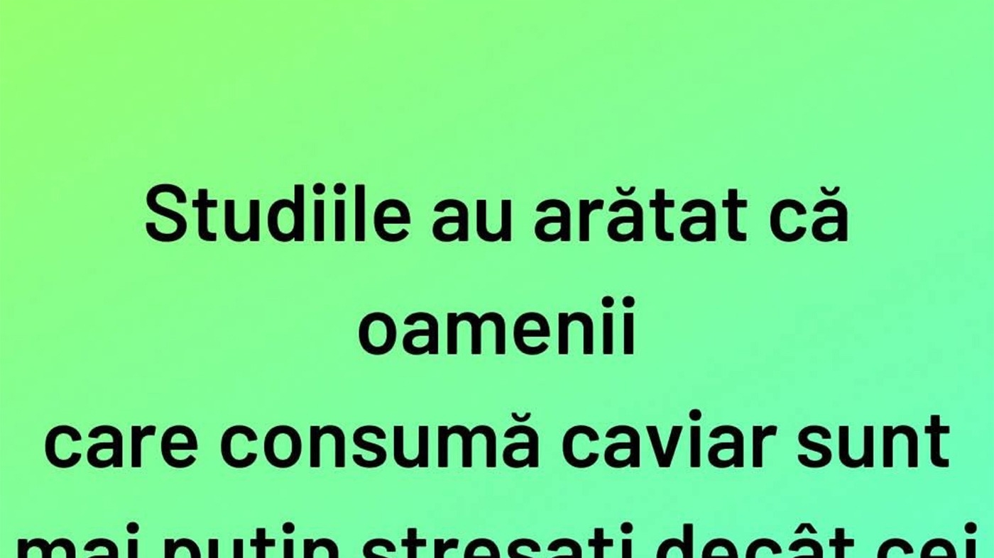 BANCUL ZILEI | Adevărul despre oamenii care consumă caviar