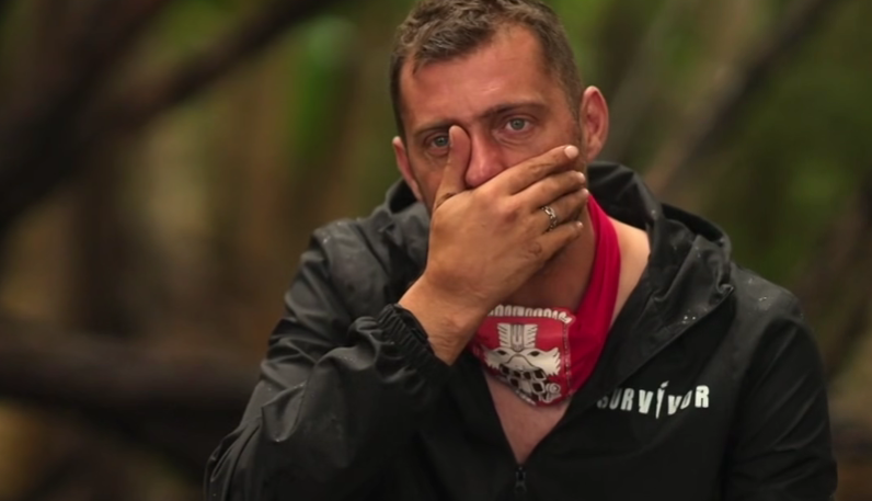 Gabi Tamaș a cedat la Survivor. Sursă: Captură Antena 1
