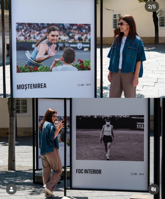 Simona Halep/ sursă foto: Instagram
