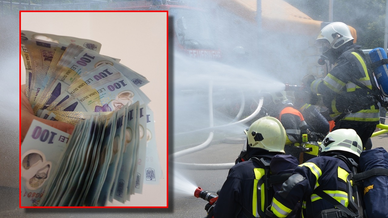 Cât câștigă un pompier începător în România. Ce salariu are un șofer pe autospeciala de pompieri, în 2023