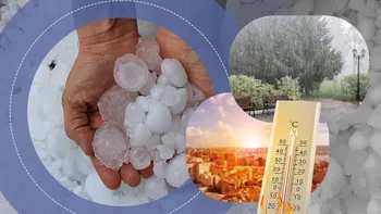 Prognoza meteo azi, 8 august 2026. Averse torențiale, grindină și temperaturi ridicate în mai multe zone din țară
