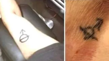 Un tânăr din Iași și-a făcut acest tatuaj pe braț. Când a aflat ce înseamnă, să intre în pământ de rușine
