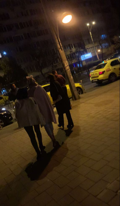 Ramona Olaru și amicele ei au încheiat distracția în club