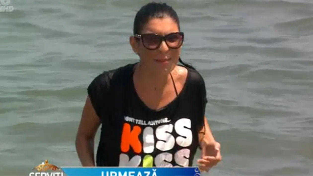 Andreea Tonciu, tavalita prin nisip si aruncata in apele marii! Vedeta a injurat in ultimul hal: Sa te ... Razi cu lacrimi